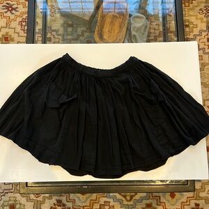Black Flowy Skirt